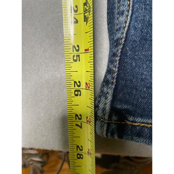 Levis Mens Denim Jeans W38 L30 Denim Cotton Elastane Blue Wash 501 Straight Fit - Picture 7 of 8